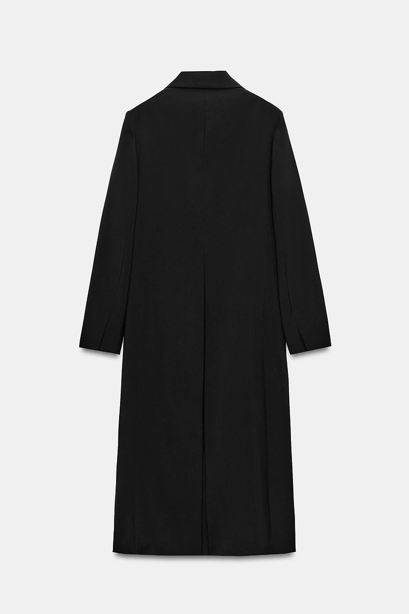 100% WOOL LONG COAT ZW COLLECTION