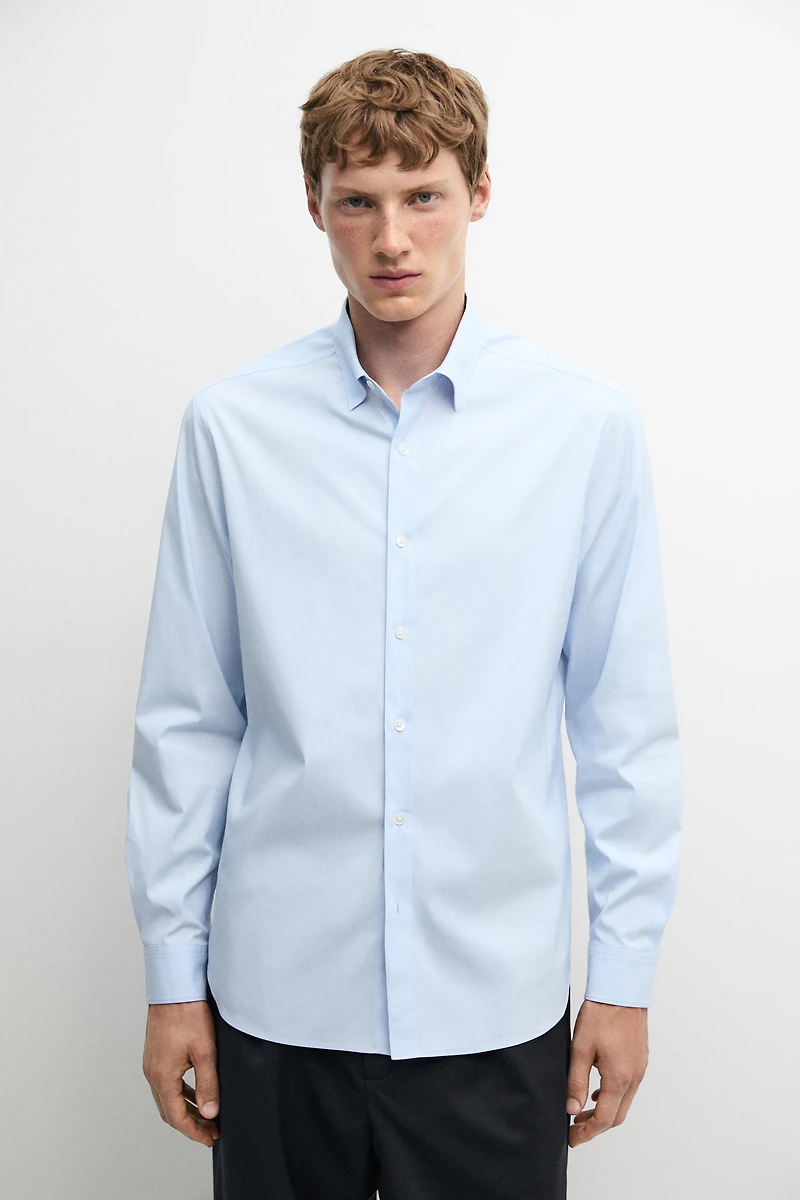 Slim fit stretch shirt