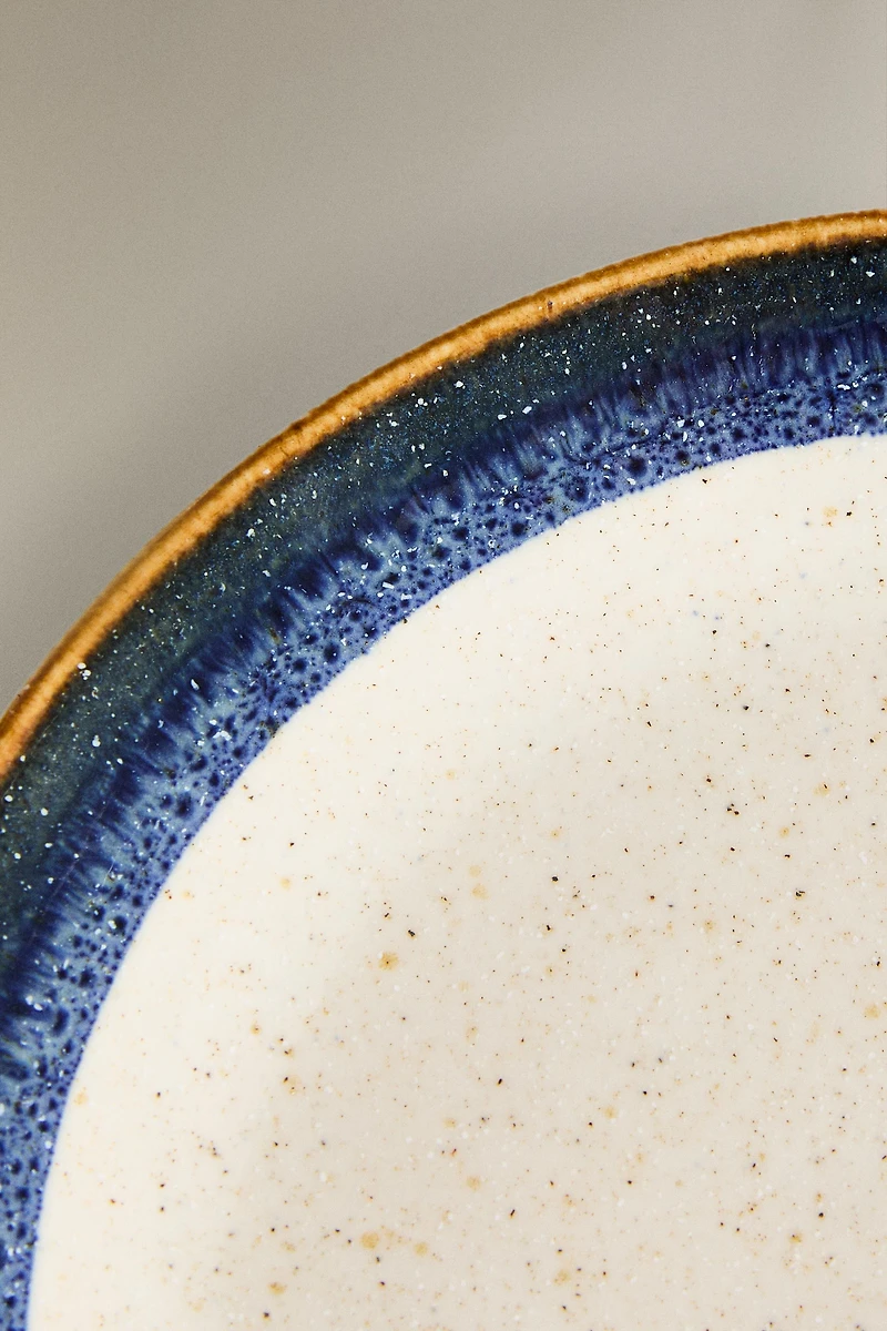 STONEWARE DESSERT PLATE