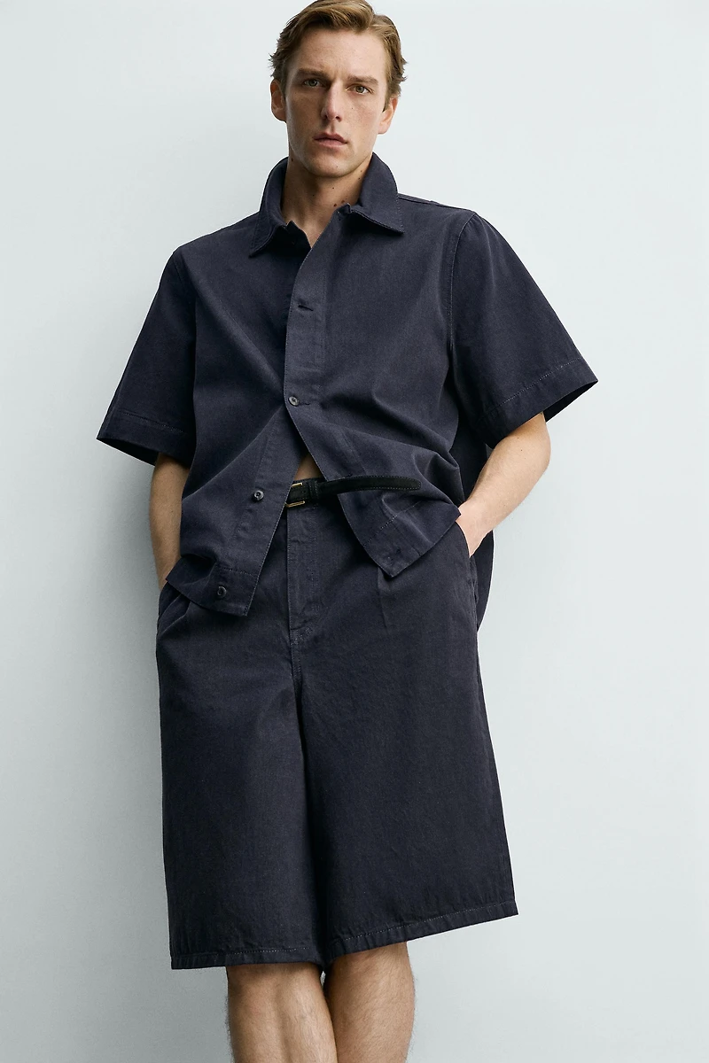 BERMUDA EN DENIM COUPE RELAX
