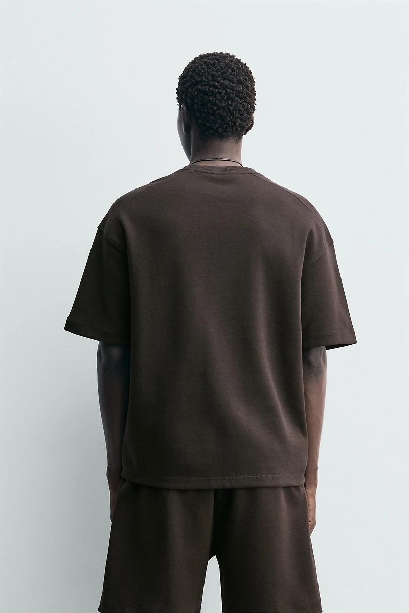 RELAXED FIT INTERLOCK SWEATSHIRT
