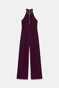 COLLAR DETAIL JUMPSUIT