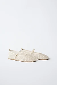 BALLERINES AVEC DÉTAIL PERLES