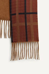 ÉCHARPE COMBINÉE À RAYURES ÉDITION LIMITÉE