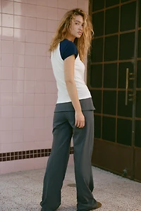 OVERLAY WAIST PANTS