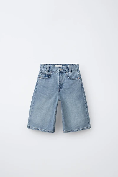 POCKET DENIM SHORTS