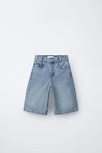 POCKET DENIM SHORTS