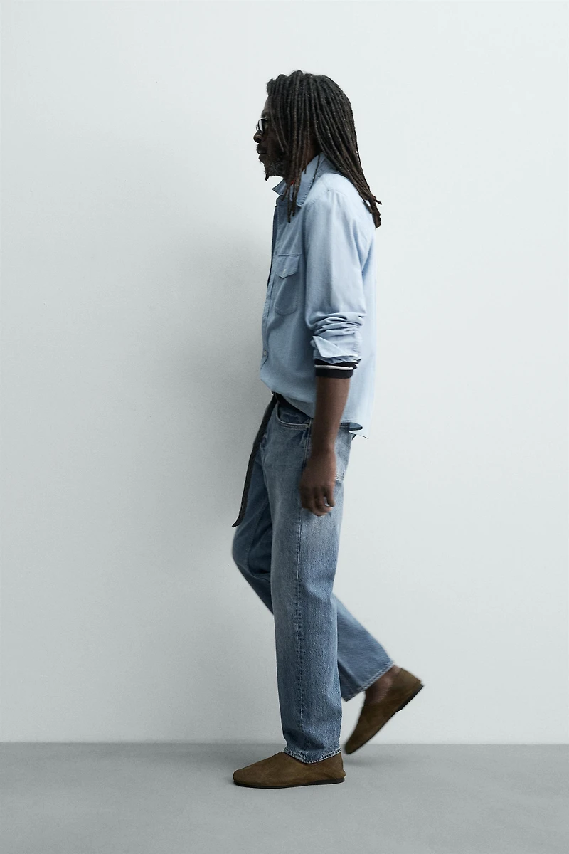 STRAIGHT FIT JEANS AARON LEVINE X ZARA