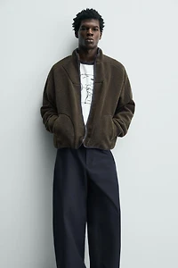 FLEECE ZIPPER SWEATSHIRT