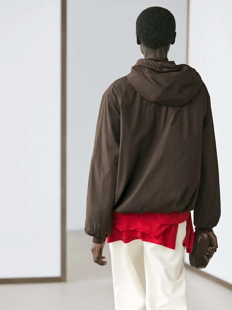 High neck puffer jacket