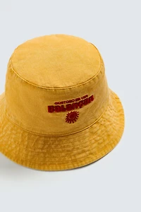 CHAPEAU BOB BRODÉ CONTRASTE