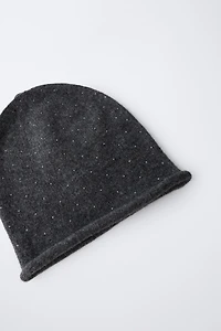 SPARKLY KNIT HAT