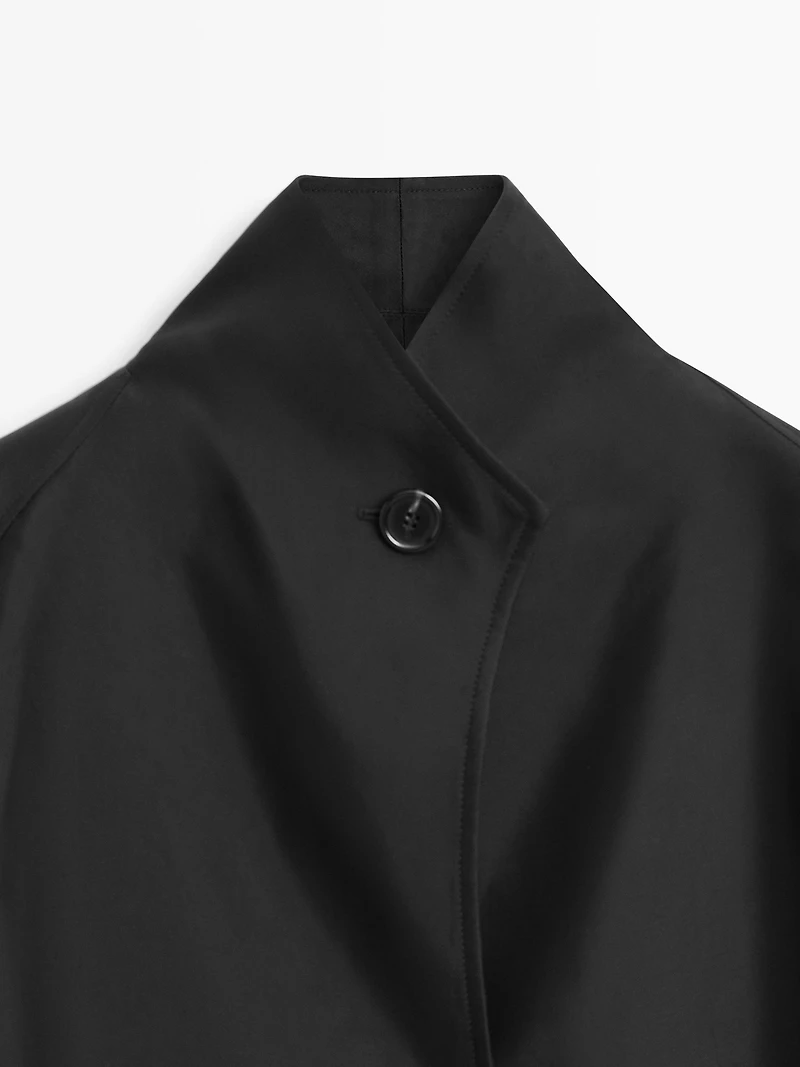 Cape fluide volume avec boutons