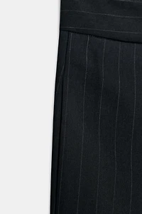 ZW COLLECTION PINSTRIPE PLEATED PANTS