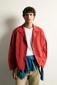 LIGHTWEIGHT TECHNICAL REGULAR FIT OVERSHIRT