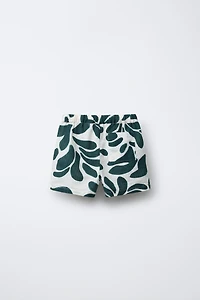PRINTED BERMUDA SHORTS