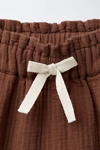 BAGGY TOPSTITCHED PANTS