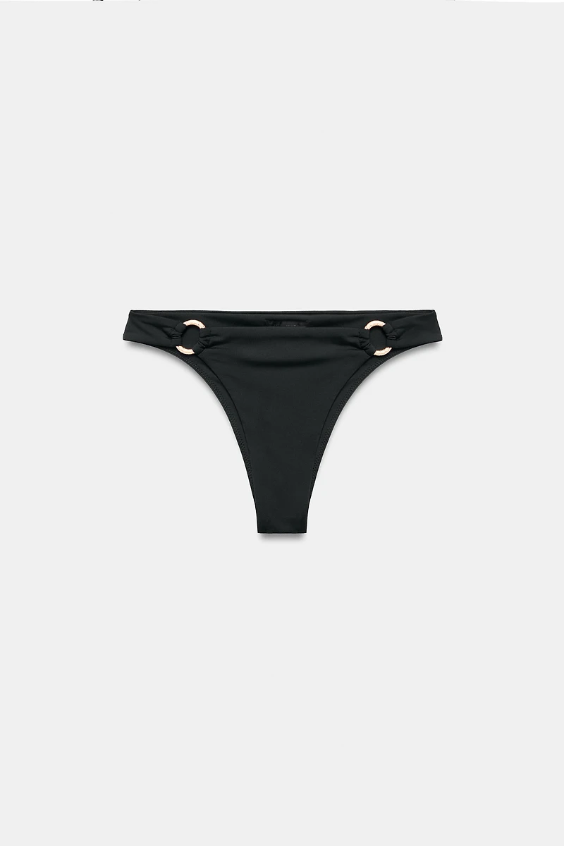 METALLIC PIECES BIKINI BOTTOMS