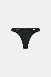 METALLIC PIECES BIKINI BOTTOMS