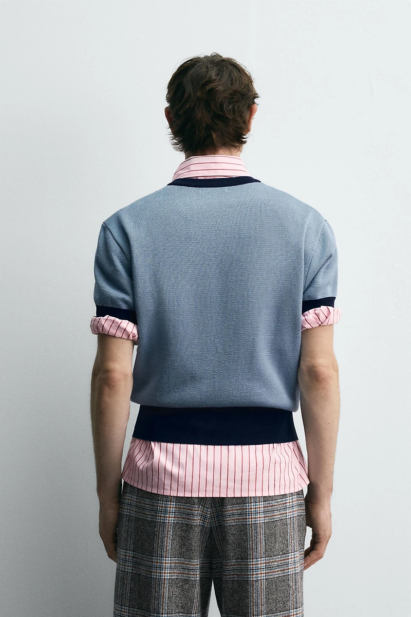 DONALD DUCK KNIT T-SHIRT HARRY LAMBERT FOR ZARA X DISNEY