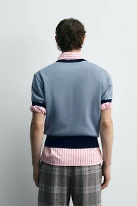 DONALD DUCK KNIT T-SHIRT HARRY LAMBERT FOR ZARA X DISNEY