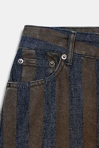 ZW COLLECTION MID-RISE BARREL LEG JEANS