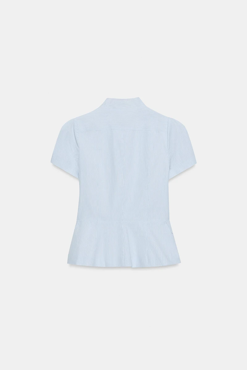 BUTTON SHORT SLEEVE TOP