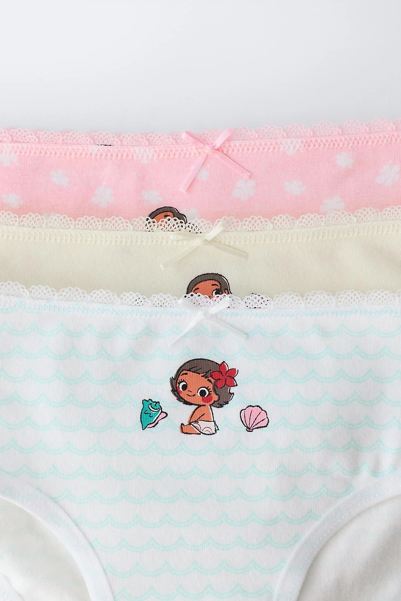 1 1/2-6 YEARS / THREE-PACK VAIANA © DISNEY UNDERWEAR