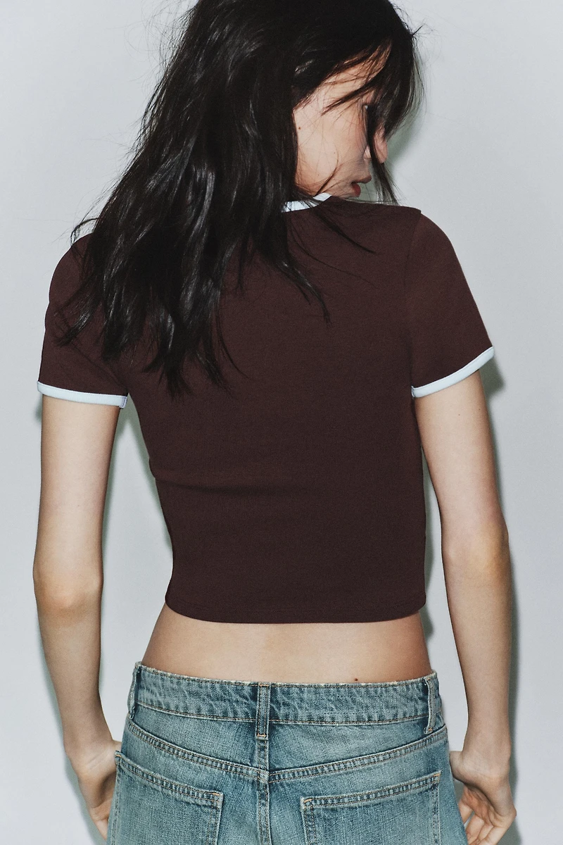 T-SHIRT LISERÉS