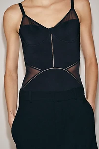 COMBINATION STRAPPY BODYSUIT
