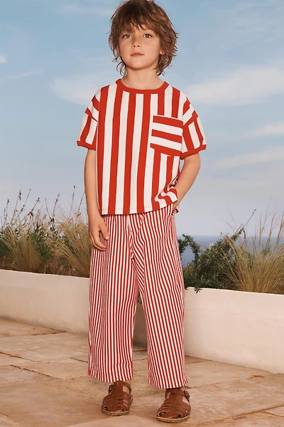 PANTALON BALLON RAYURES ÉDITION LIMITÉE
