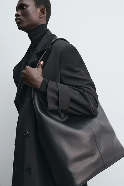 SAC SHOPPER EN CUIR