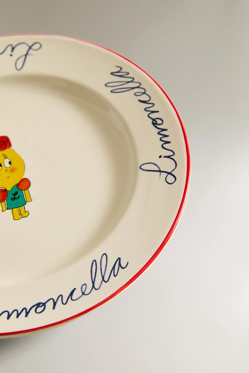 Kids' Porcelain Plate x The Animals Observatory