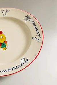 Kids' Porcelain Plate x The Animals Observatory