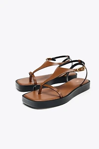 STRAPPY PLATFORM SANDALS