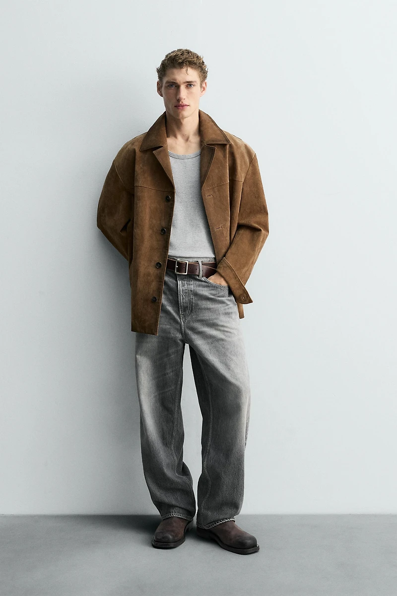 LIMITED EDITION SUEDE LEATHER JACKET