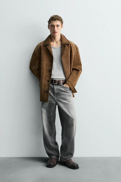 LIMITED EDITION SUEDE LEATHER JACKET
