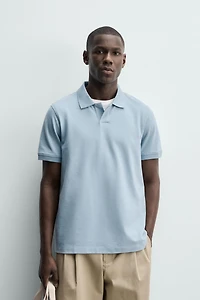 PIQUÉ TEXTURED POLO