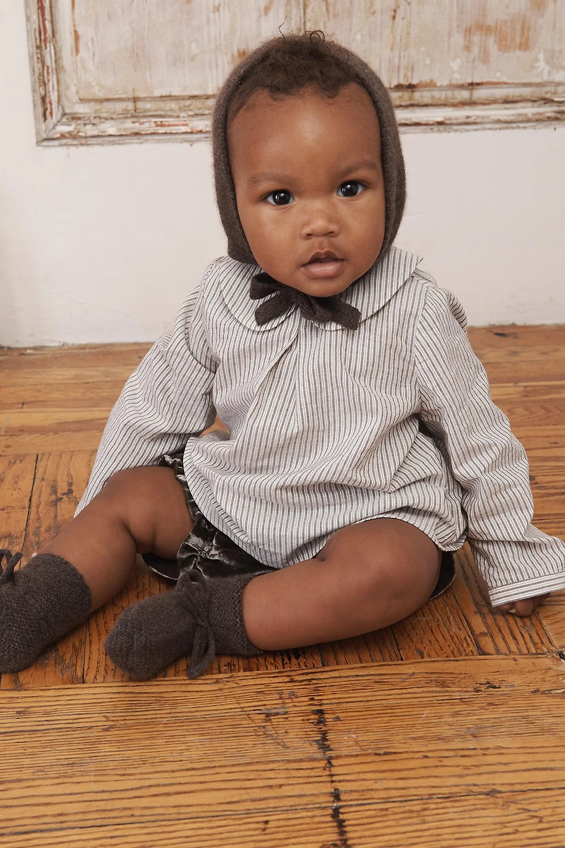 VELVET SILK BLEND ROMPER LIMITED EDITION