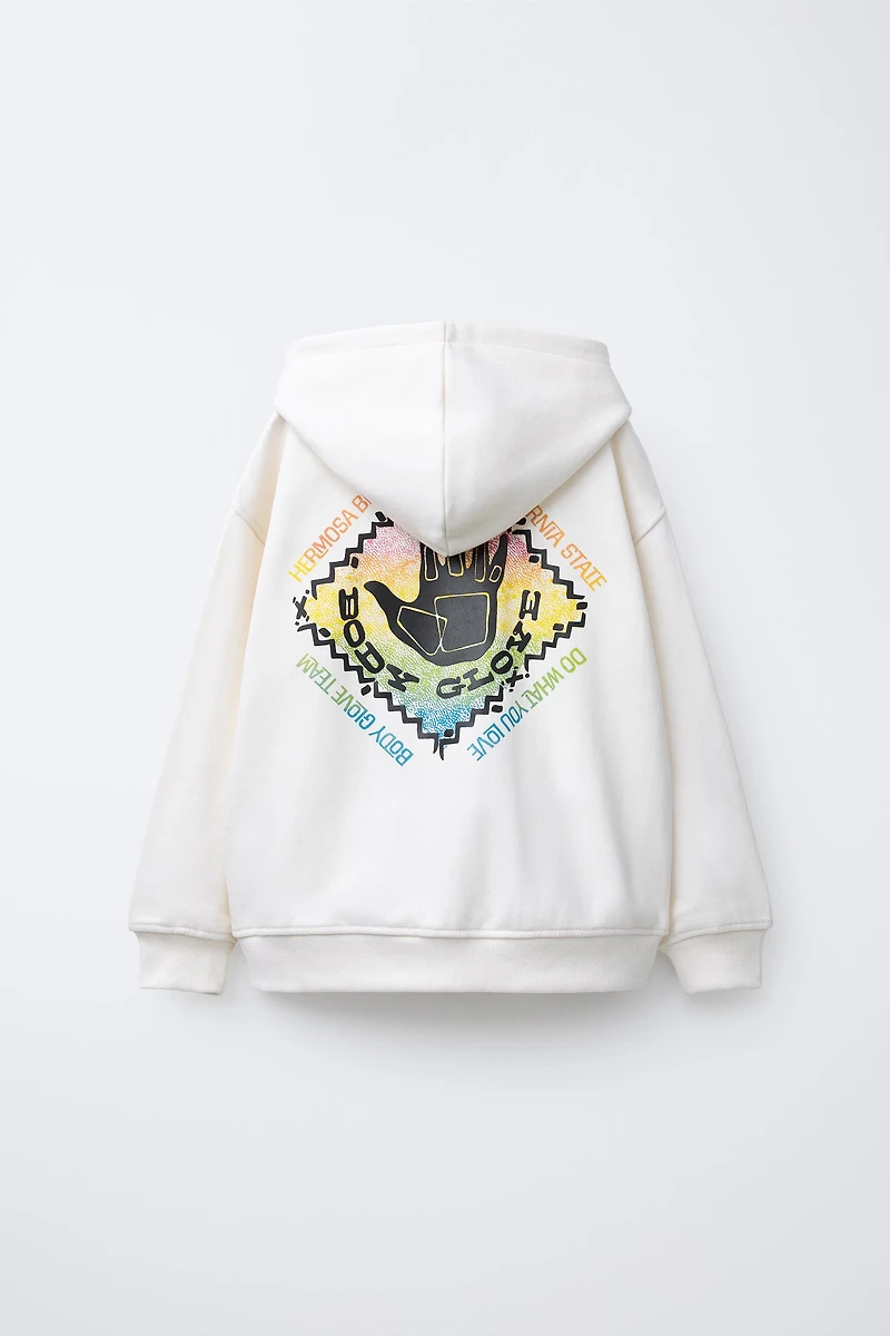 SWEAT ZIPPÉ ZARA X BODY GLOVE ®