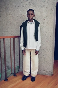 CHEMISE FLANELLE À RAYURES