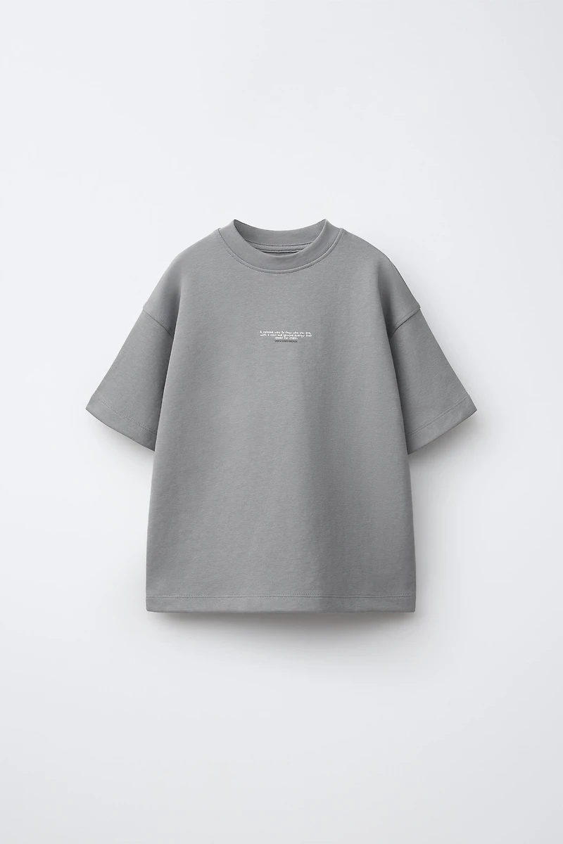 INTERLOCK T-SHIRT AND BERMUDA SET