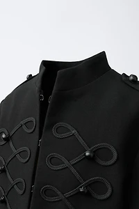 FITTED BUTTON JACKET