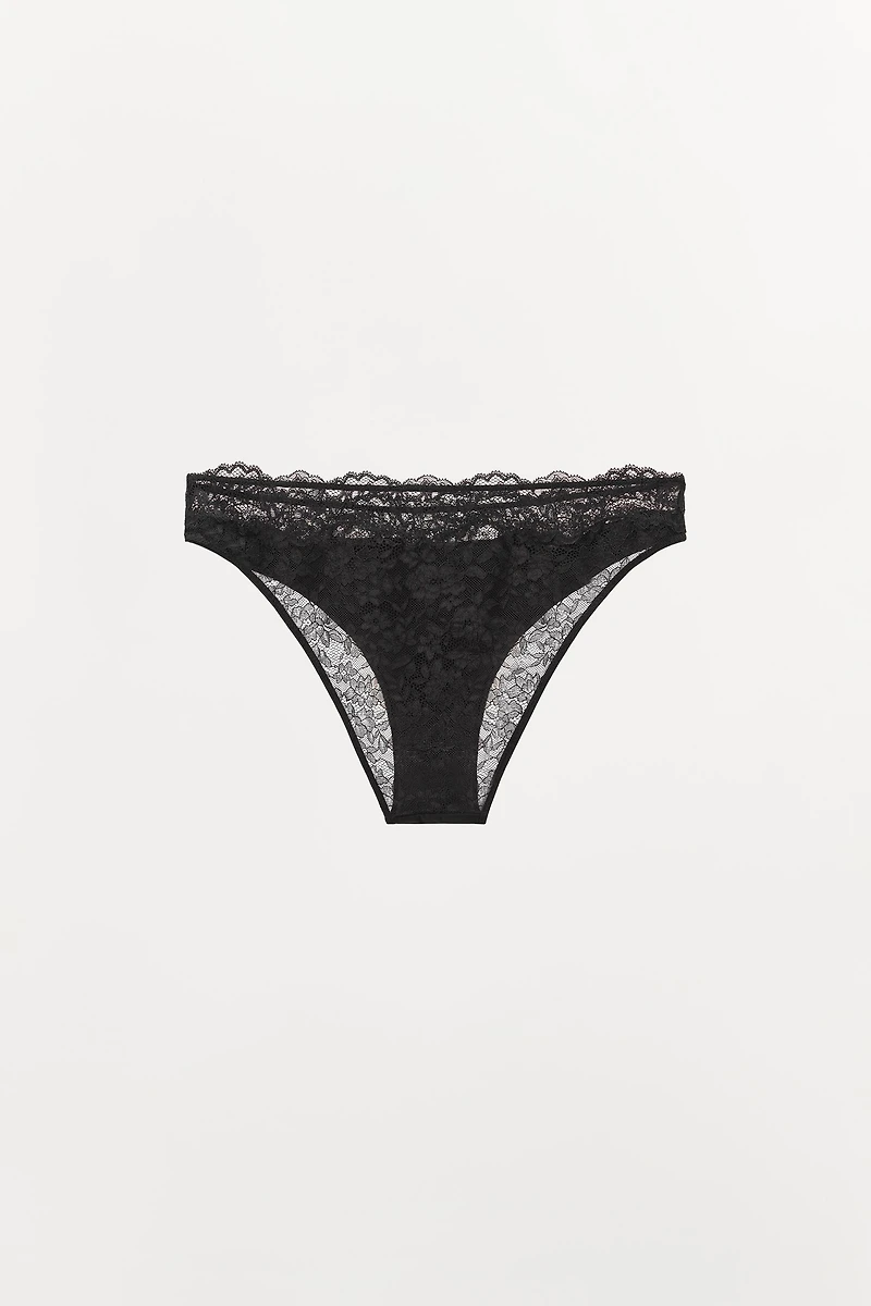 COMBINATION LACE PANTIES
