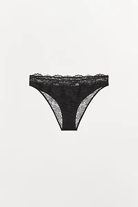 COMBINATION LACE PANTIES