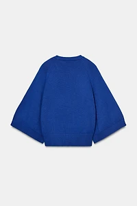 WIDE SLEEVE KNIT JUMPER