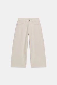 ZW COLLECTION MID-RISE CULOTTE JEANS