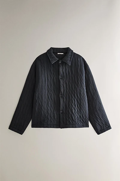 SHORT QUILTED DRESSING GOWN