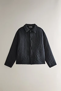 SHORT QUILTED DRESSING GOWN