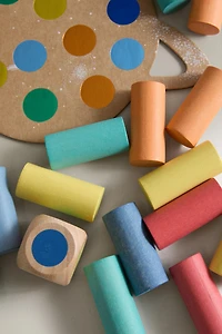 KIDS' SPACE STACKING CONSTRUCTION TOY